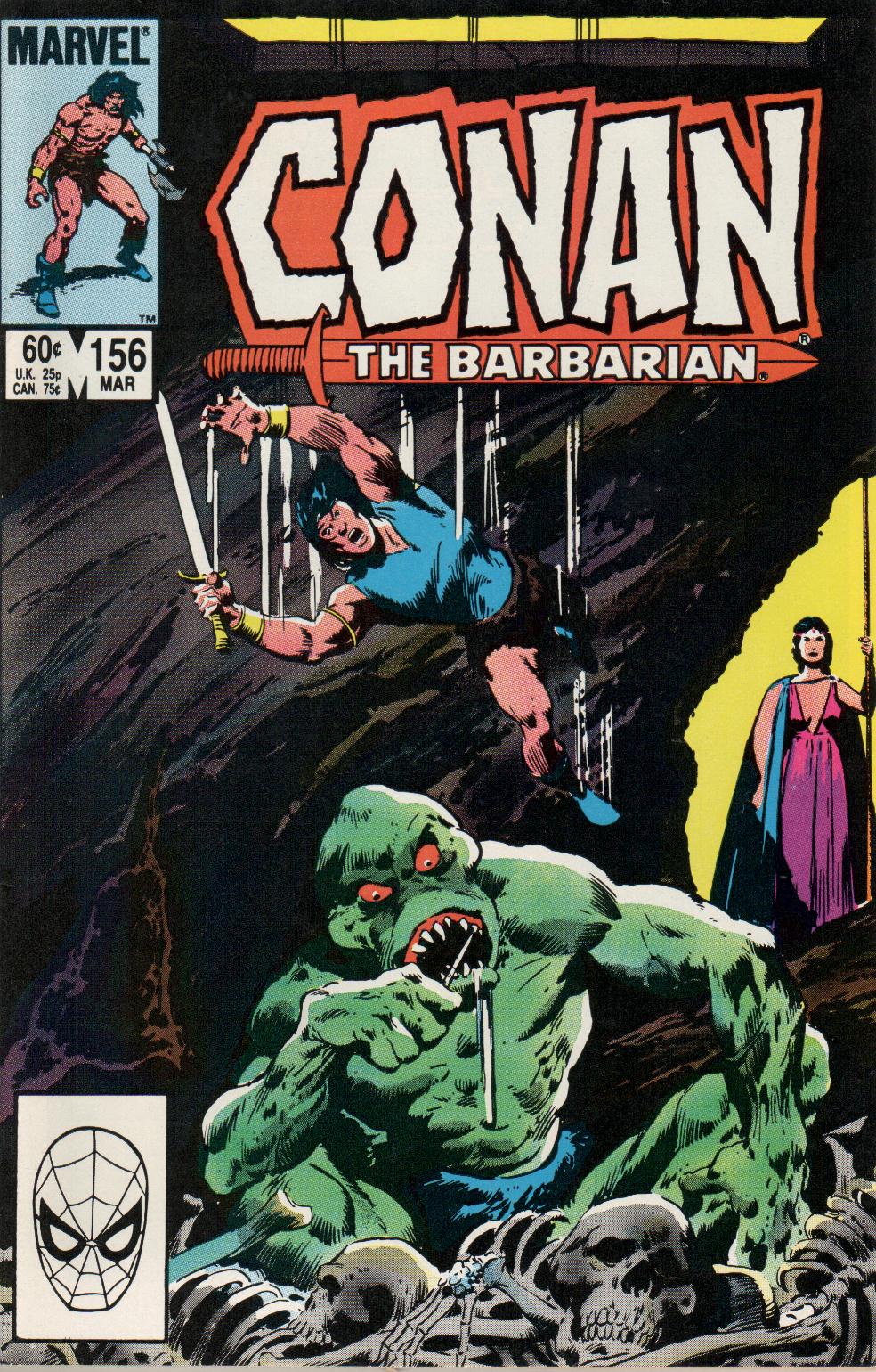 Read online Conan the Barbarian (1970) comic -  Issue #156 - 1