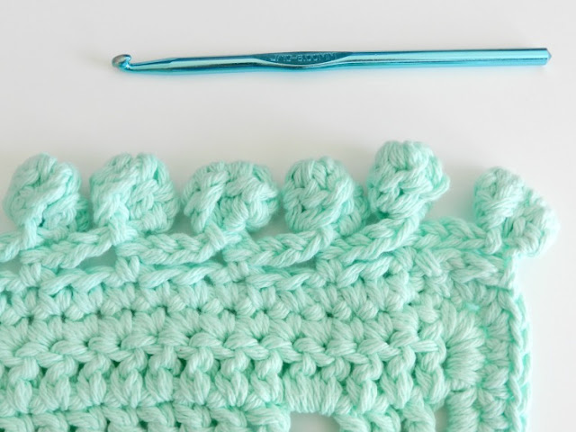 Crochet Bobble Edging