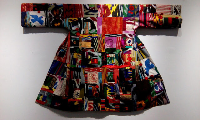 textile artist dilyara kaipova, uzbekistan contemporary artists, small group art craft tours to uzbekistan