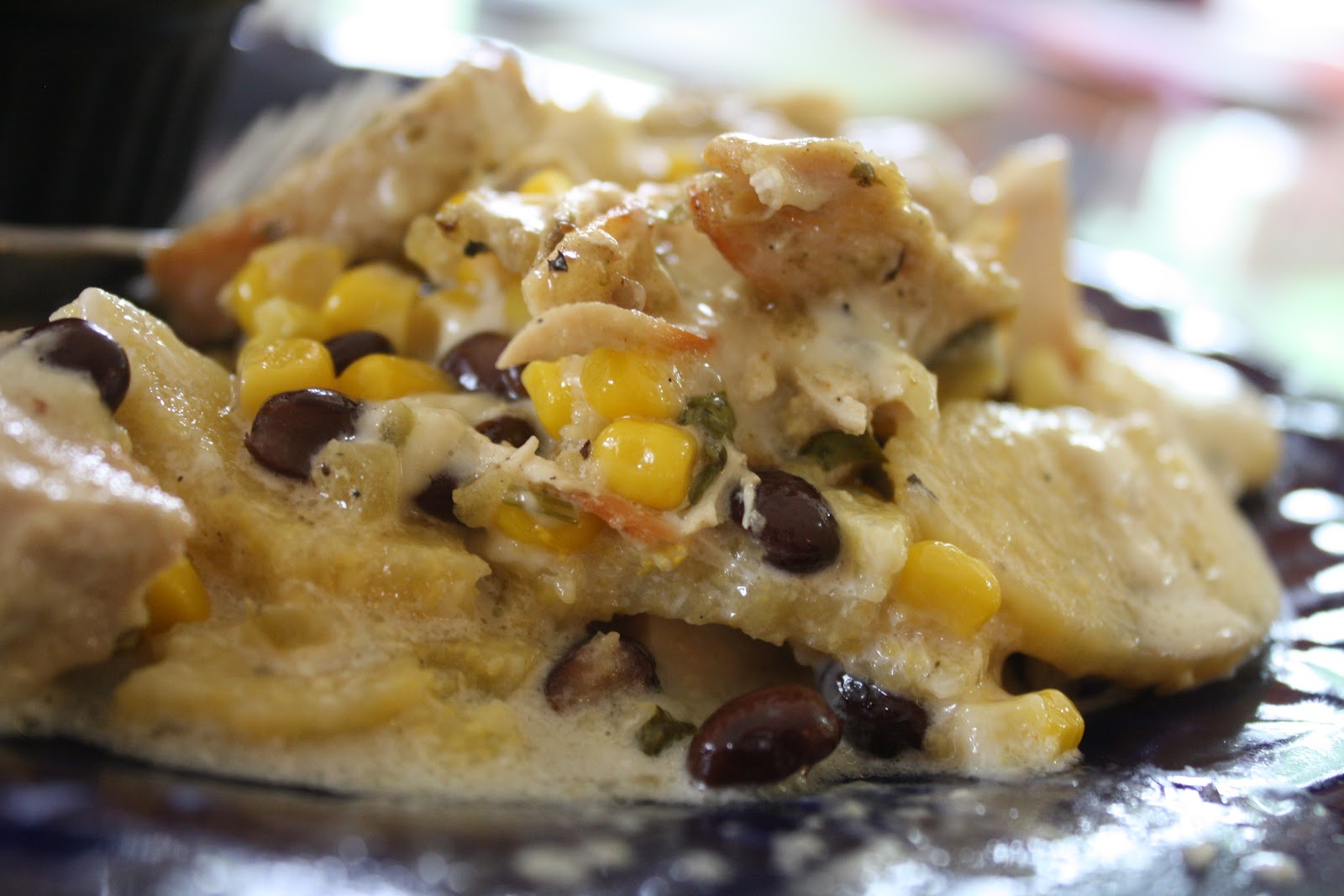 A walk in my shoes... Mexican Polenta Casserole