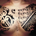 Music and tribal tattoo 