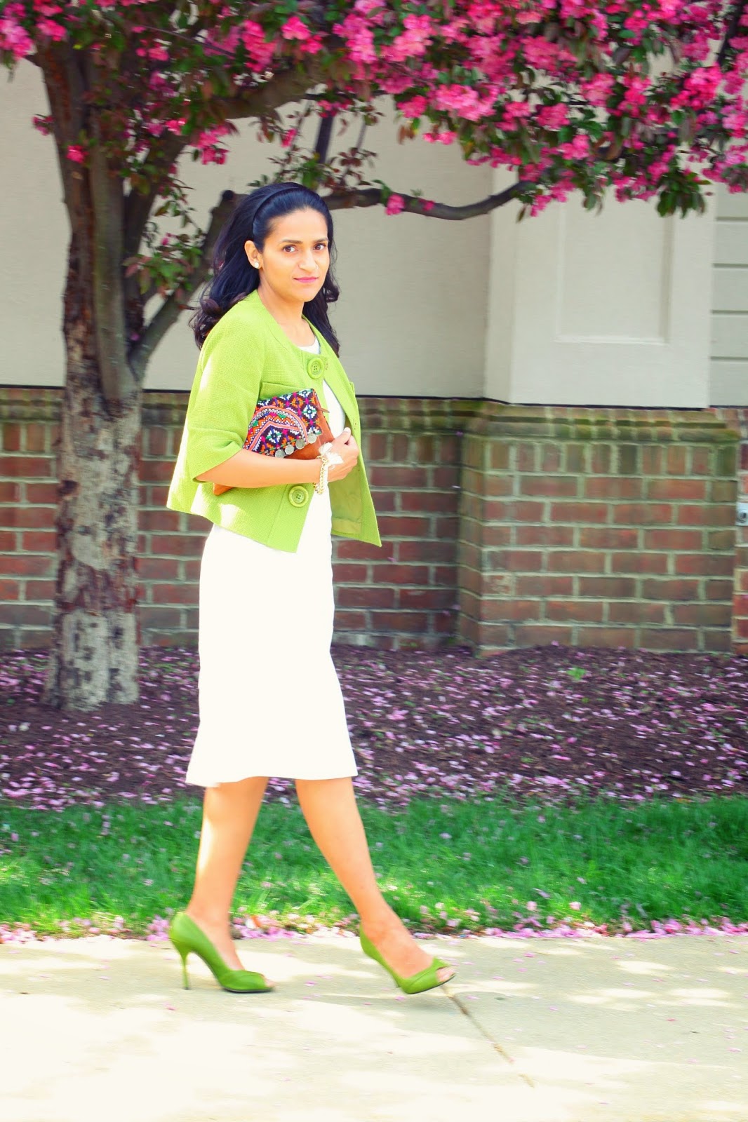 Lime Green And White Indian Fashion Lifestyle And Travel Blog