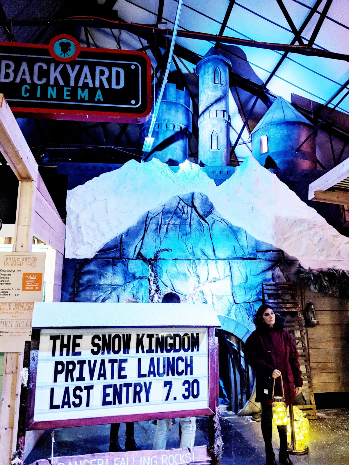Review Backyard Cinema Snow Kingdom, London + Win a Pair of Tickets
