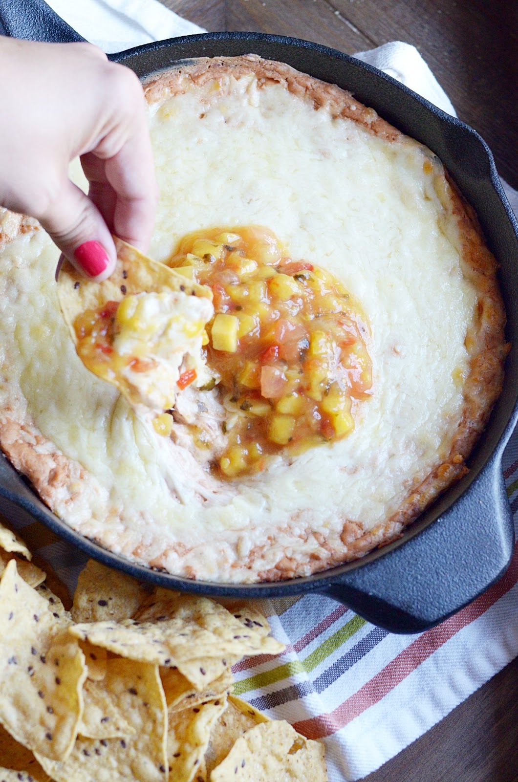 Cream Cheese Bean Dip Keat's Eats