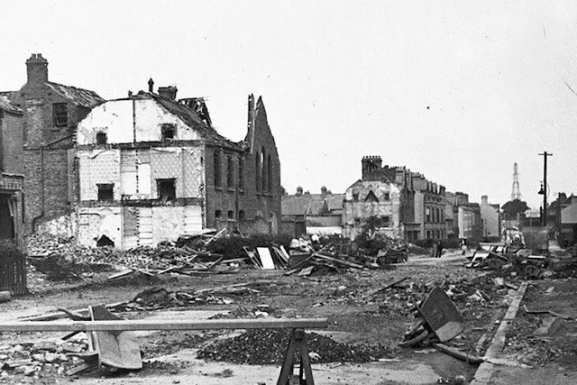 Bomb damage in Belfast 11 June 1941 worldwartwo.filminspector.com