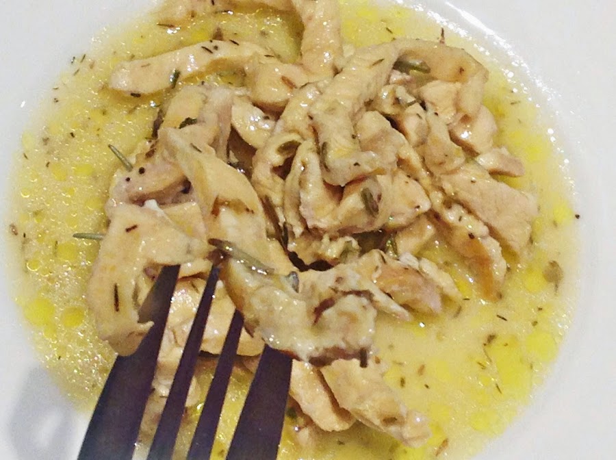 PECHUGA DE POLLO A LAS HIERBAS CON THERMOMIX