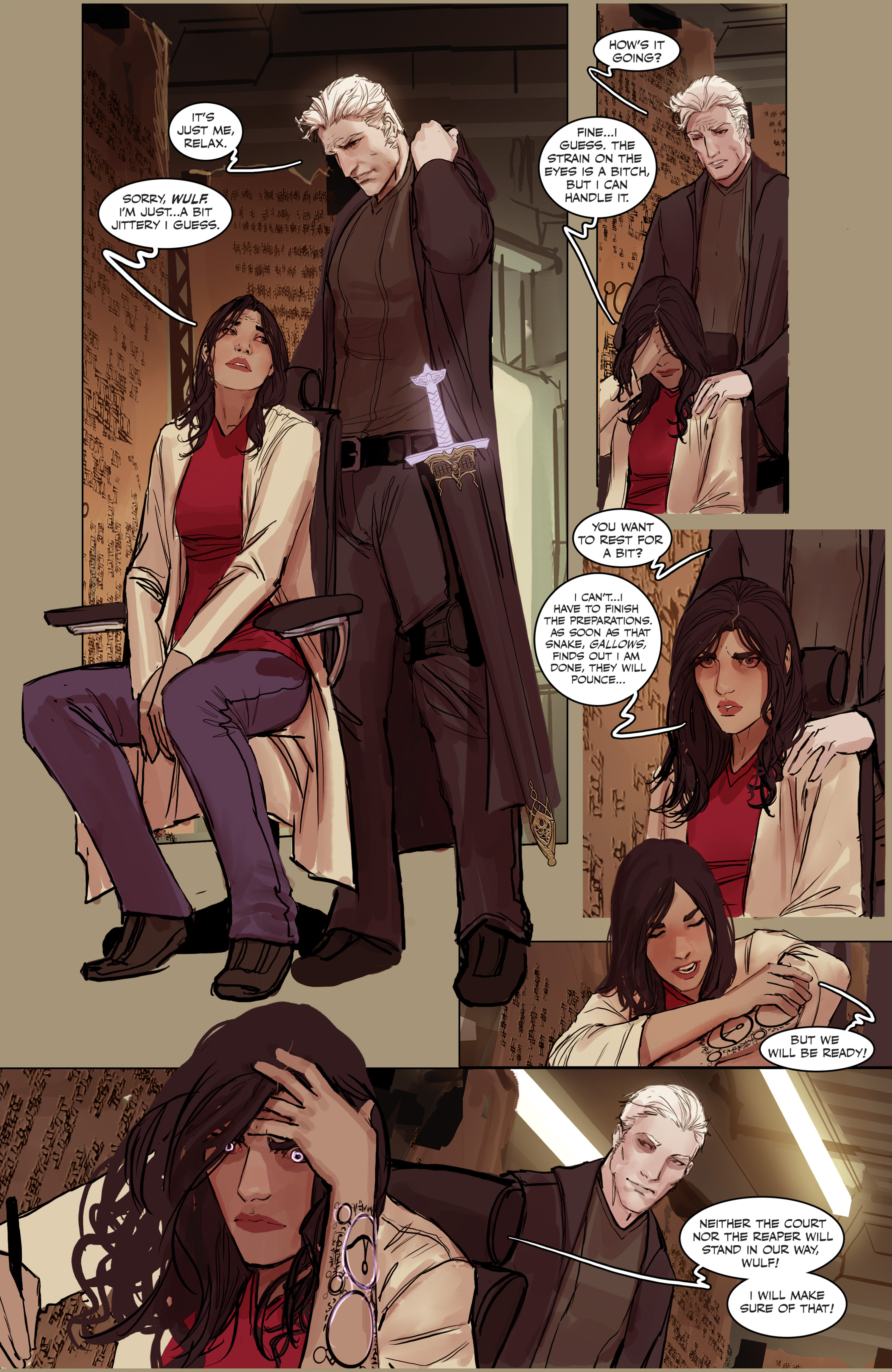 Read online Death Vigil comic -  Issue #4 - 26