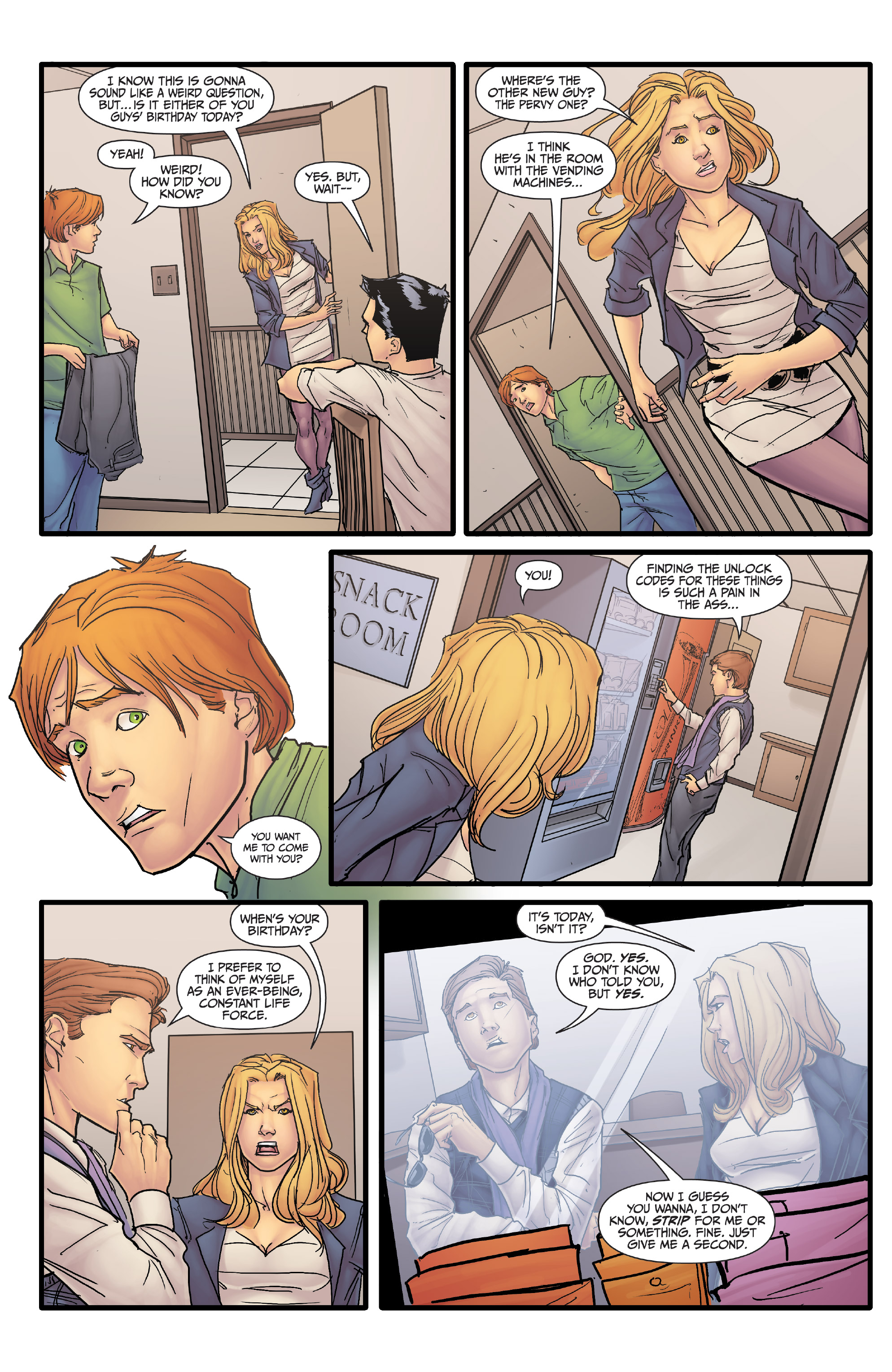 Read online Morning Glories comic -  Issue #1 - 42