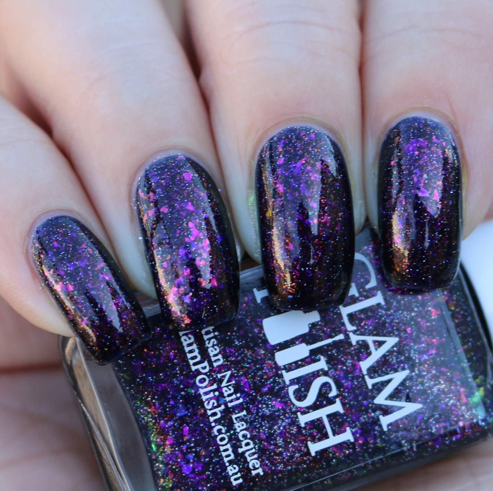 Glam Polish Your Worst Dream Come True swatched by Olivia Jade Nails