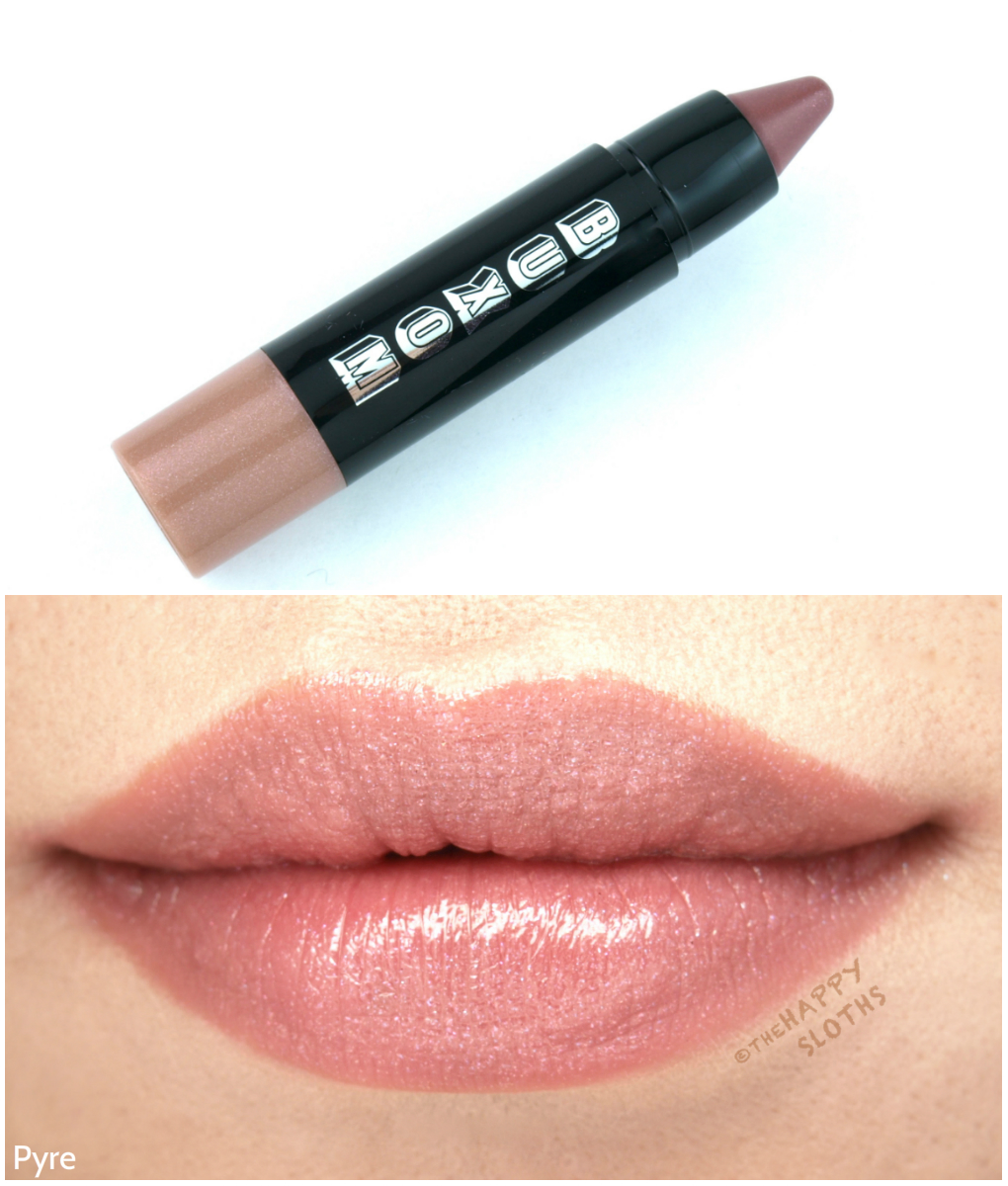 Buxom Shimmer Shock Lip Stick in Pyre: Review and Swatches