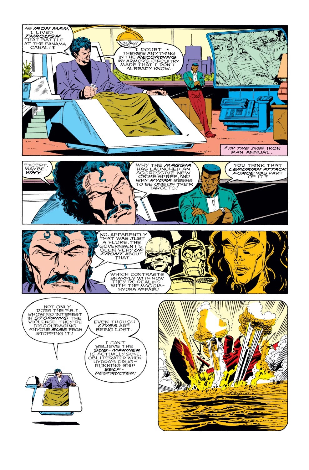 Read online Iron Man (1968) comic -  Issue #246 - 3