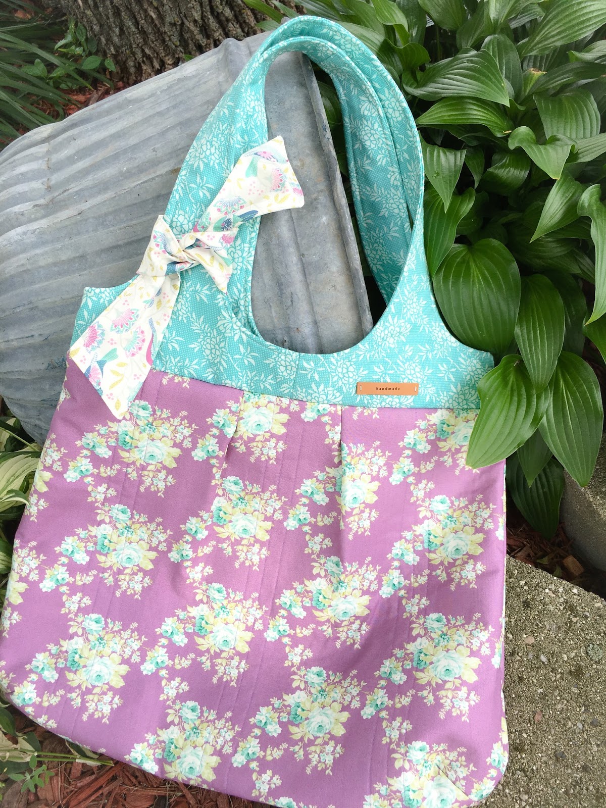 Carried Away Quilting: Pinafore Bag and Tilda's Harvest collection: a ...