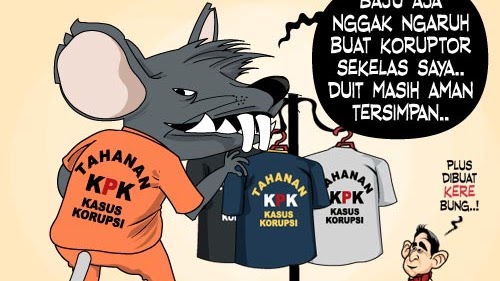Karikatur Lucu Tentang Korupsi