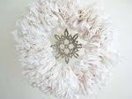 diy snow white wreath