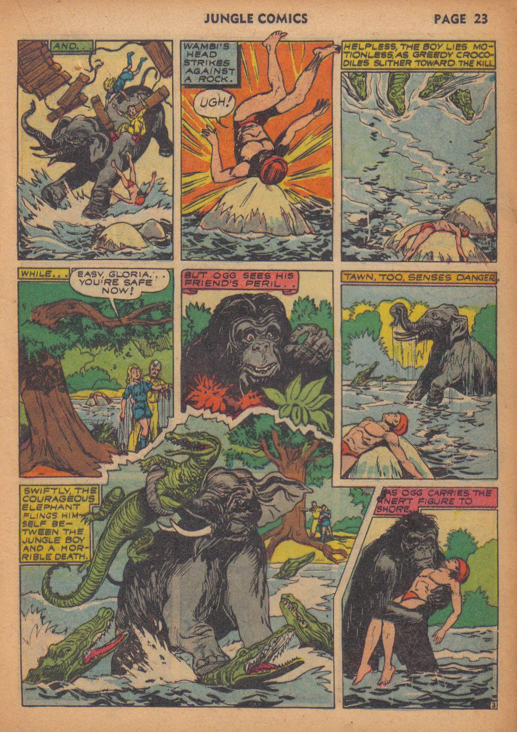 Read online Jungle Comics comic -  Issue #29 - 24