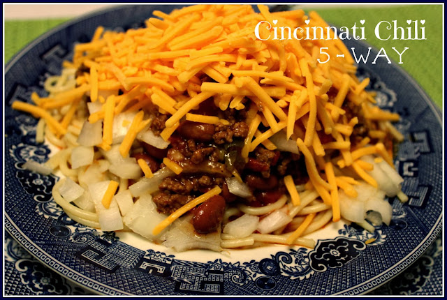 Sweet Tea and Cornbread: Cincinnati Chili...5-Way!