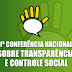 Transparência na Gestão Pública foi tema de Conferência Nacional.