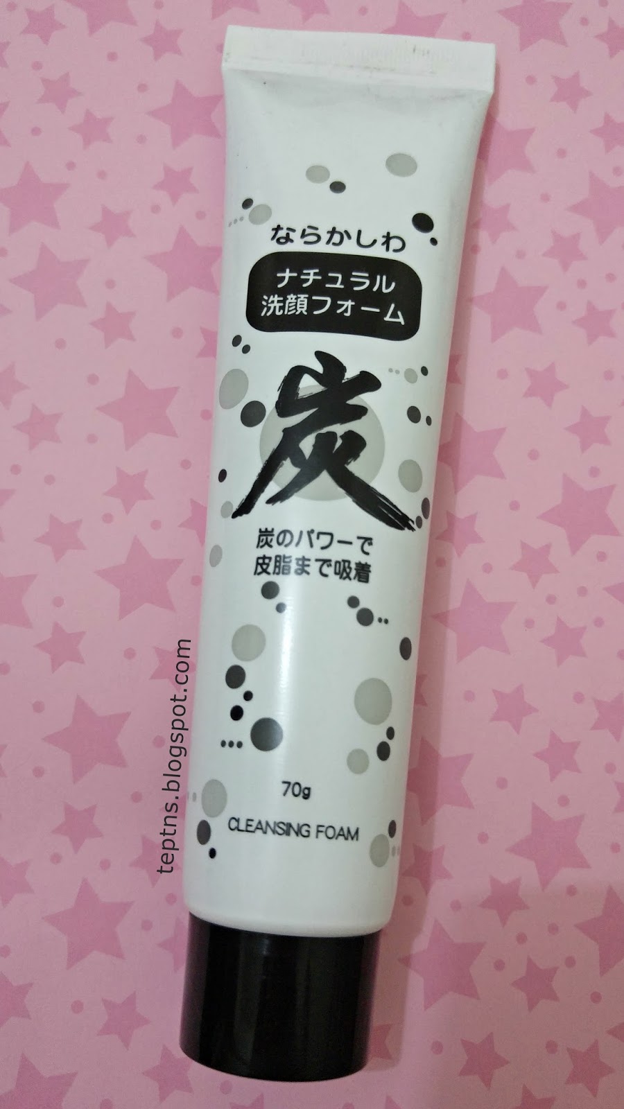 nature charcoal foam cleansing