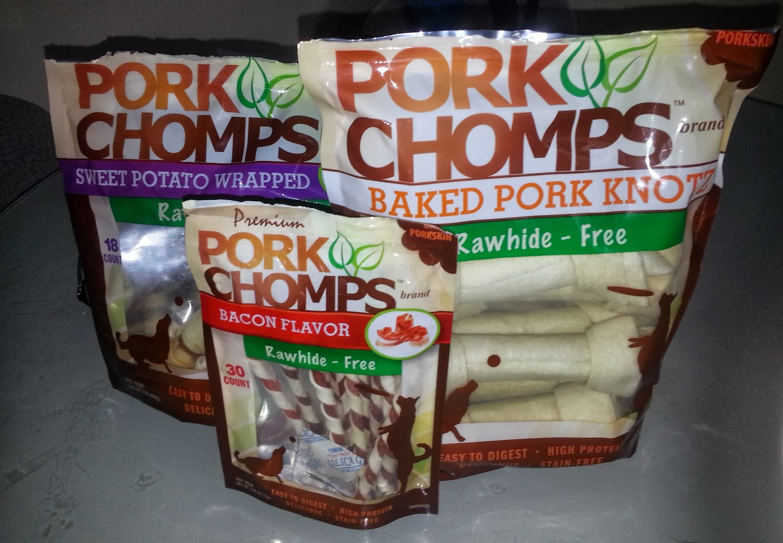 Too Kool Doggies Pork Chomps Review and Giveaway
