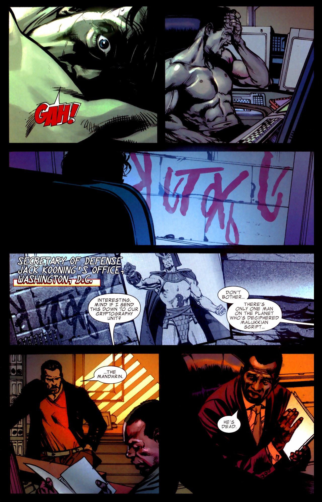 Read online Iron Man (2005) comic -  Issue #21 - 9