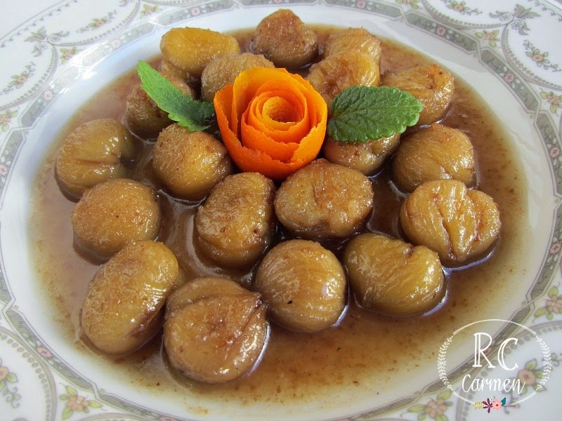 Potaje de castañas - Mis recetas de cocina