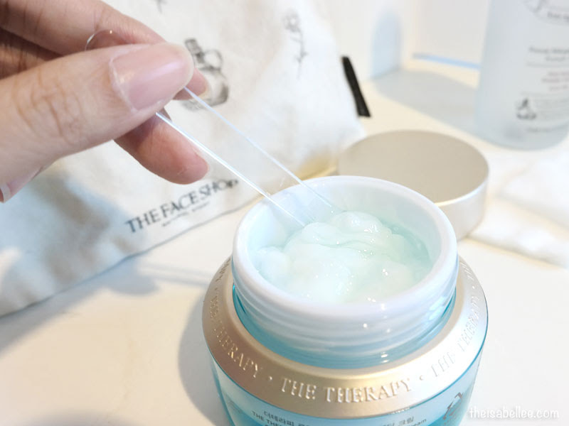 Mixing The Face Shop The Therapy Moisture Blending Cream