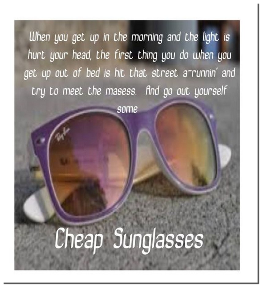 Zz Top Cheap Sunglasses Lyrics