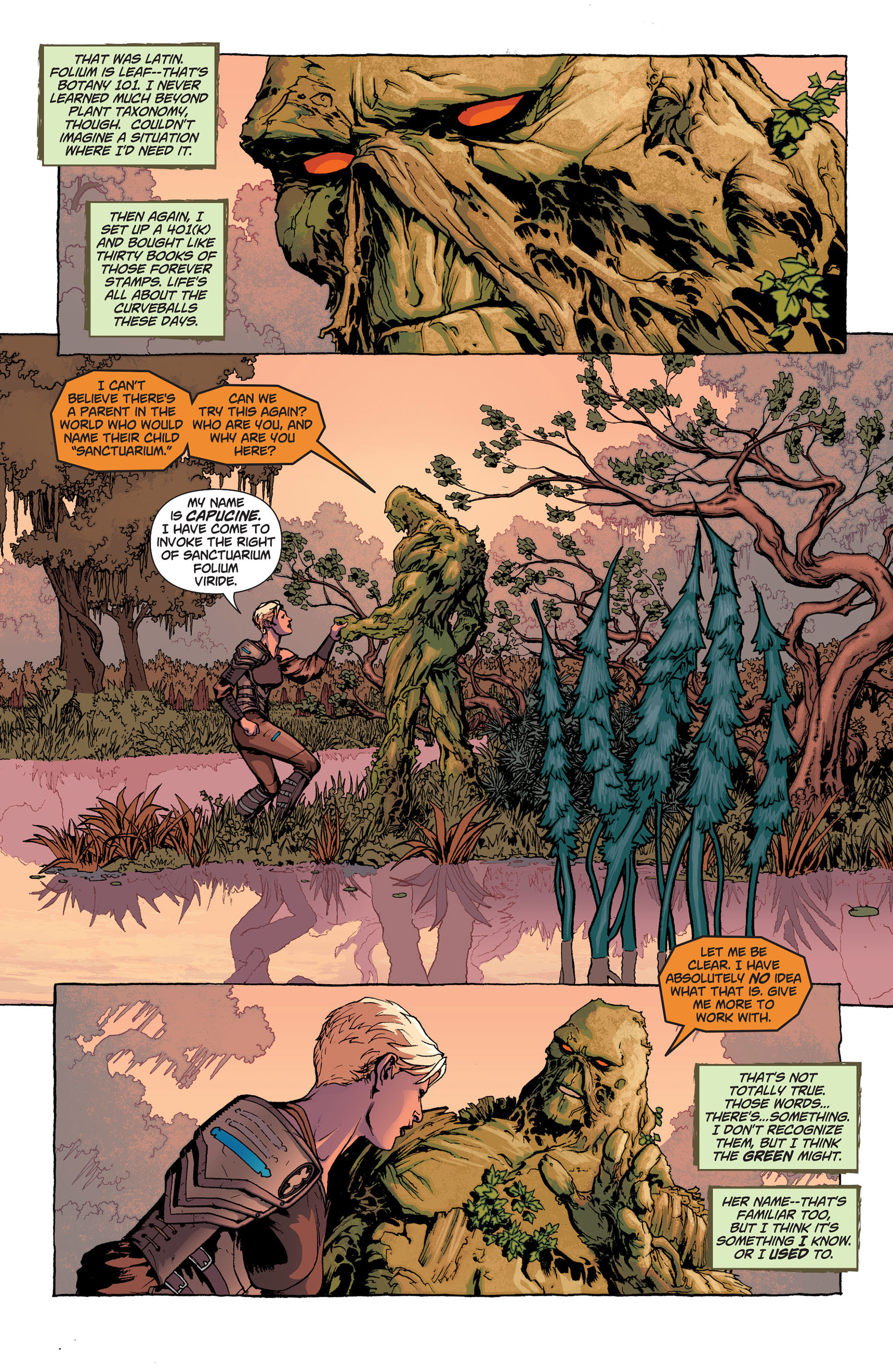 Read online Swamp Thing (2011) comic -  Issue #21 - 4