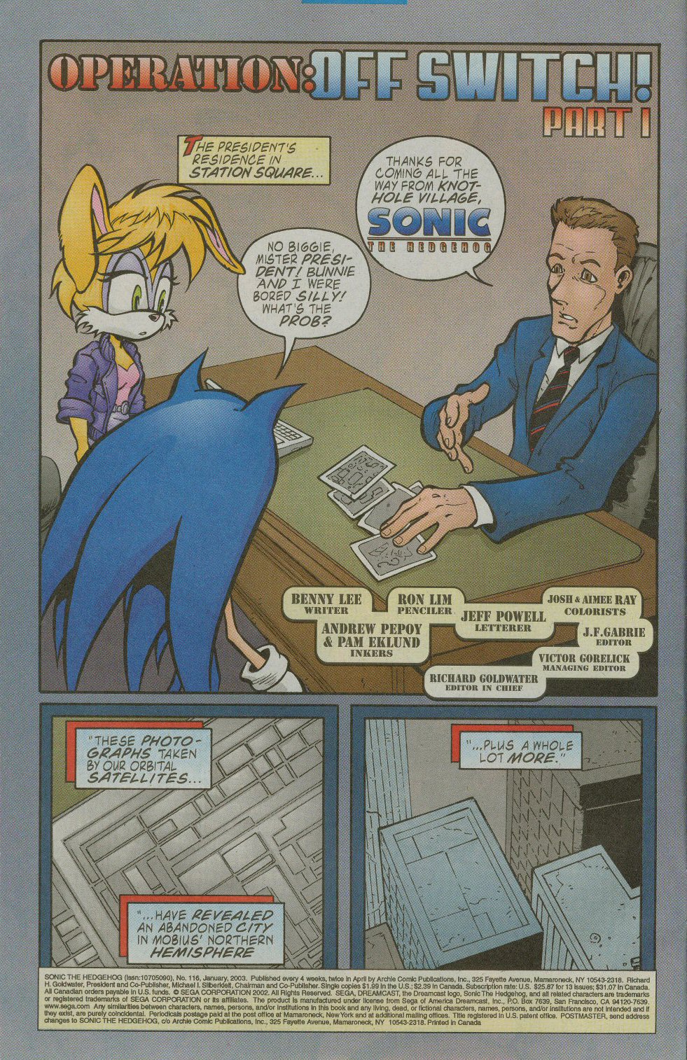 Read online Sonic The Hedgehog comic -  Issue #116 - 3