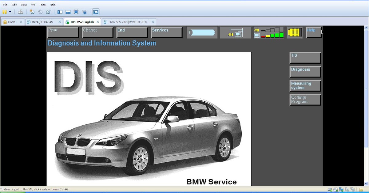 Bmw dis v57 software
