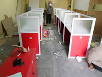 Cubicle Table - Furniture Kantor Semarang