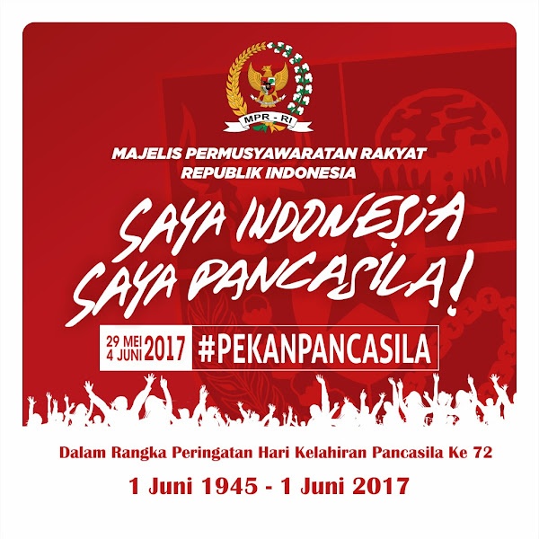 Saya Indonesia, Saya Pancasila : Mari Kita Tanamkan Kembali Nilai-Nilai Pancasila