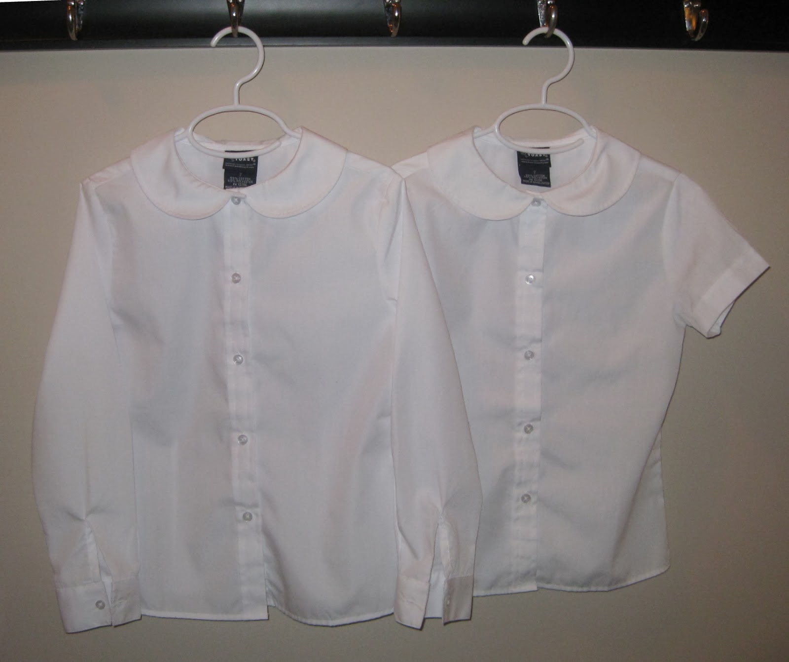 Uniform Mom French Toast brand Skinny Stretch Twill Pant and Peter Pan