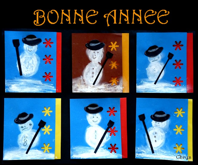 Bricolage De Carte De Voeux En Maternelle Cadeaux De Noel Populaires