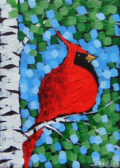 painting of a songbird at sivertson gallery by artist aaron kloss painting of a songbird at sivertson gallery by artist aaron kloss