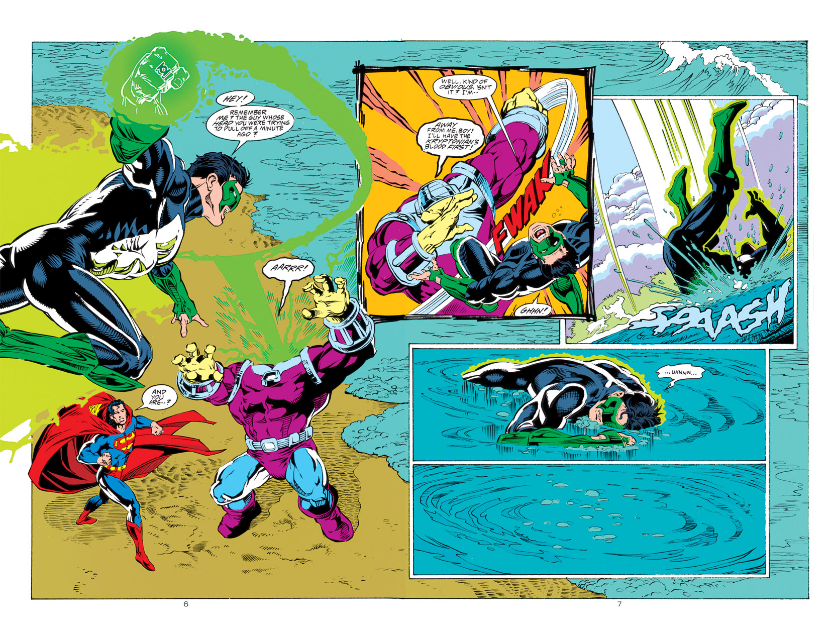 Read online Green Lantern (1990) comic -  Issue #53 - 7