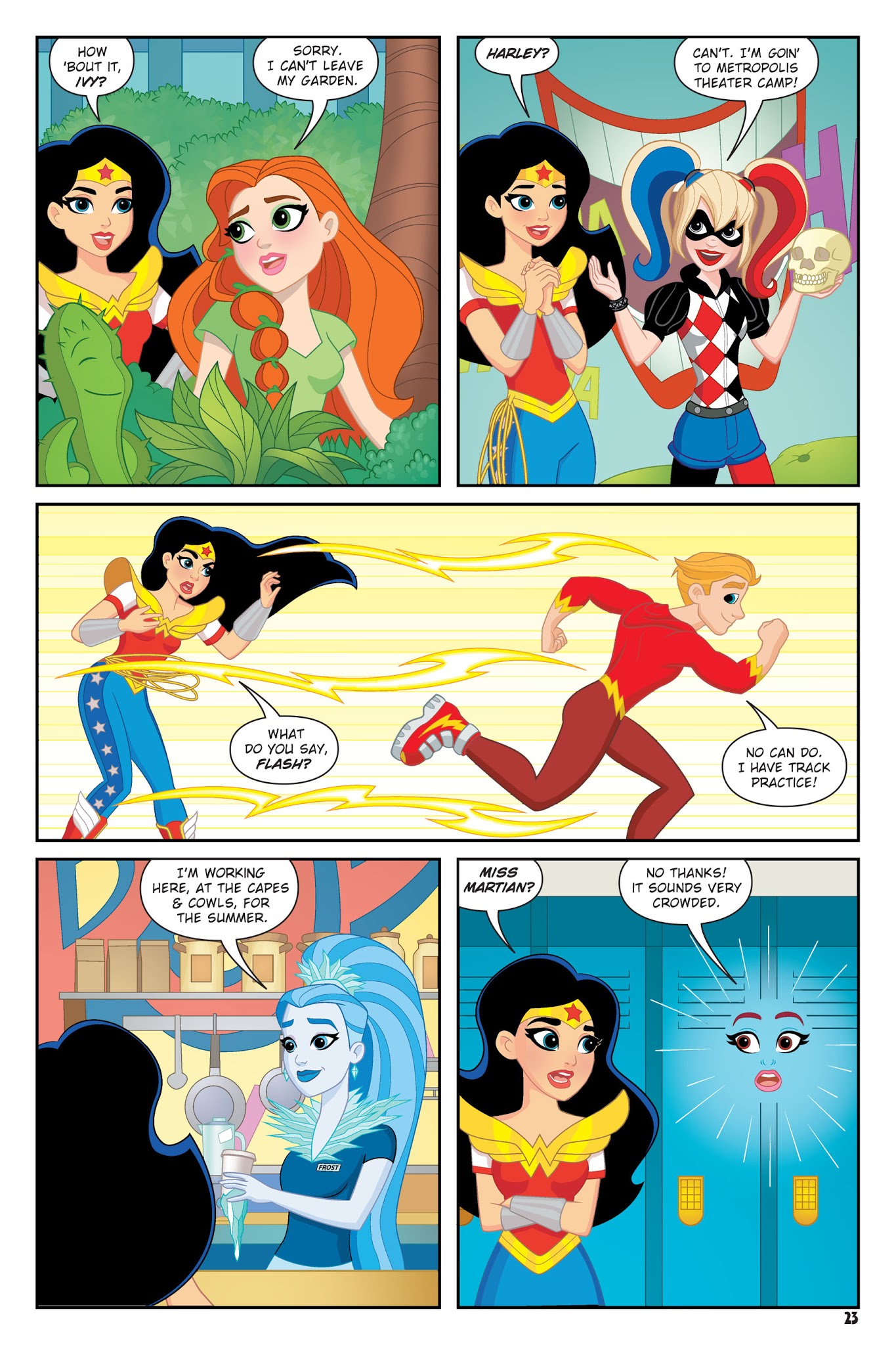 Read online DC Super Hero Girls: Summer Olympus comic -  Issue # TPB - 21