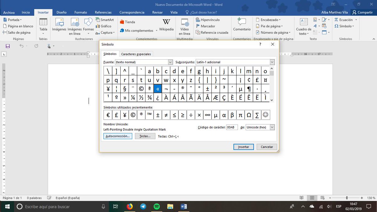 Blog de Ayuda al escritor Poner guión largo en Word