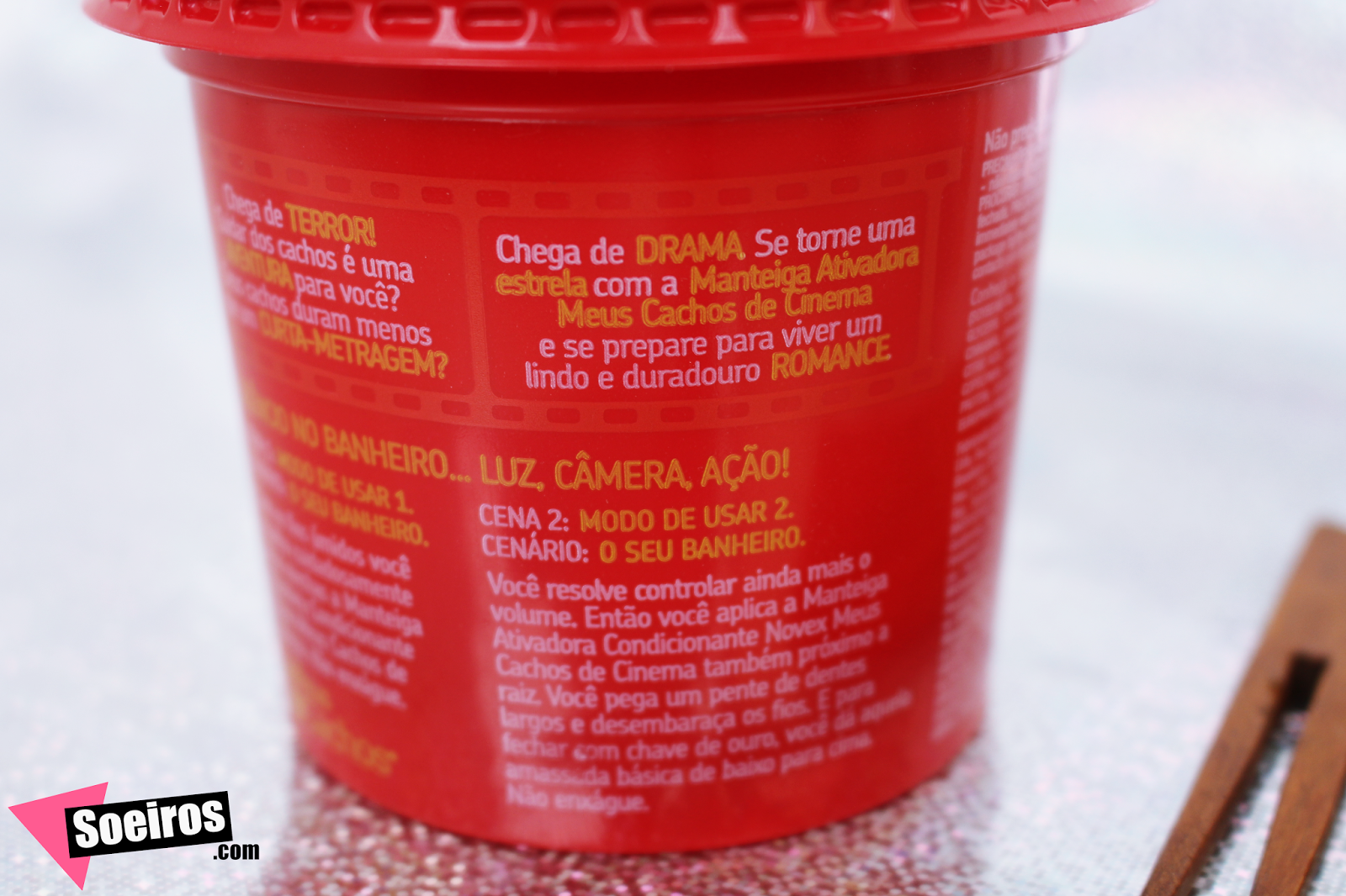Manteiga Ativadora de Cachos Novex Meus Cachos de Cinema da Embelleze (Resenha) Soeiros