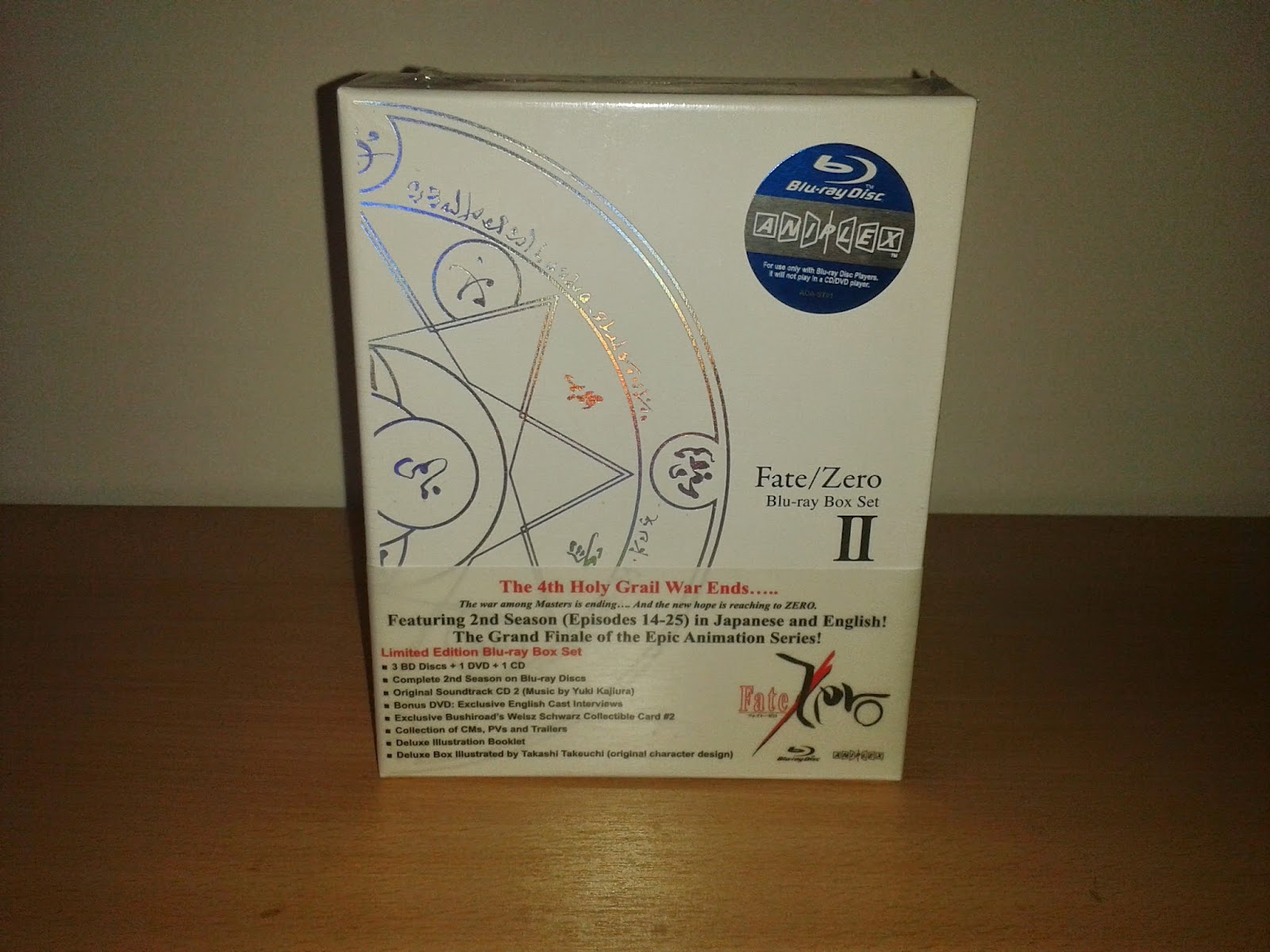 The Normanic Vault Unboxing Us Fate Zero Box Set 2 Limited Edition Blu Ray