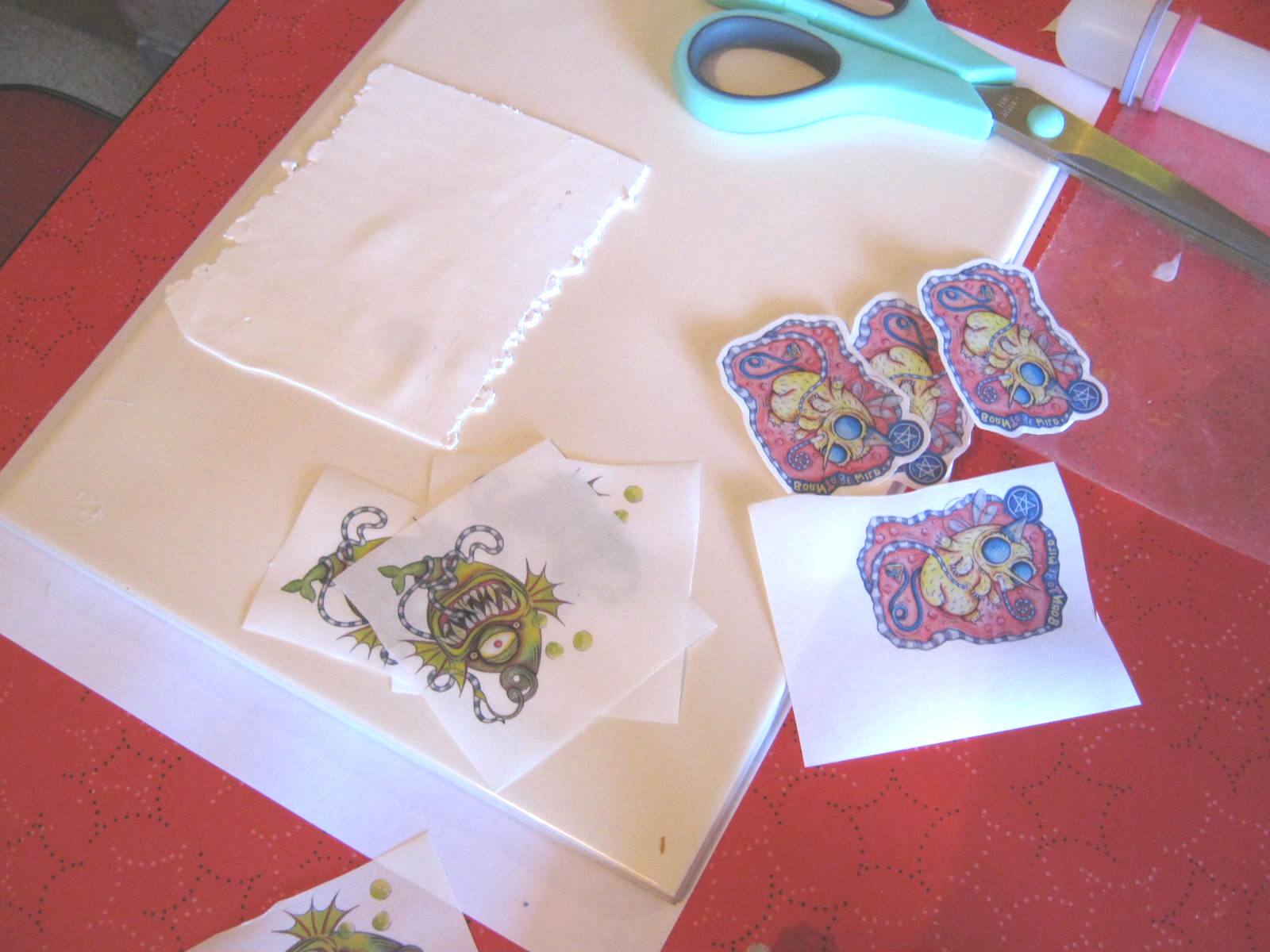 Debbie Crothers Magic Transfer Paper from Polymer Clay TV