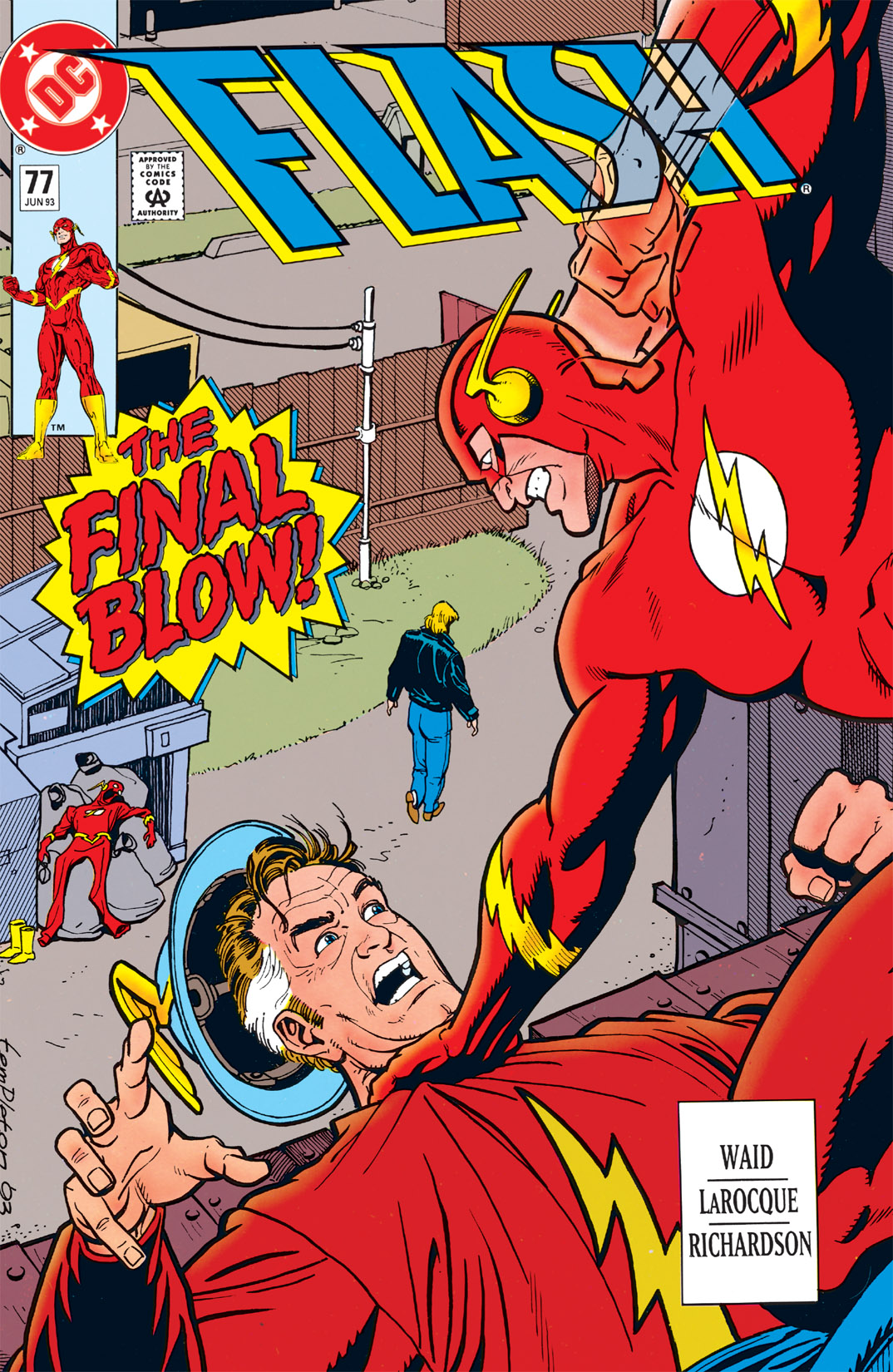 Read online The Flash (1987) comic -  Issue #77 - 1
