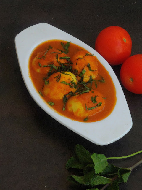 Punjabi Egg Curry, Anda Curry