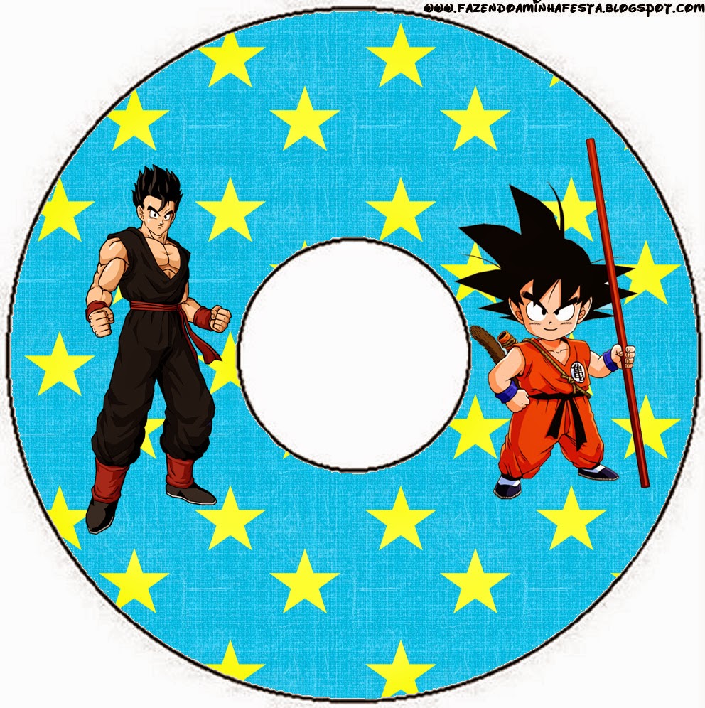 Dragon Ball Z: Etiquetas para Candy Bar para Imprimir Gratis. - Ideas y  material gratis para fiestas y celebraciones Oh My Fiesta!