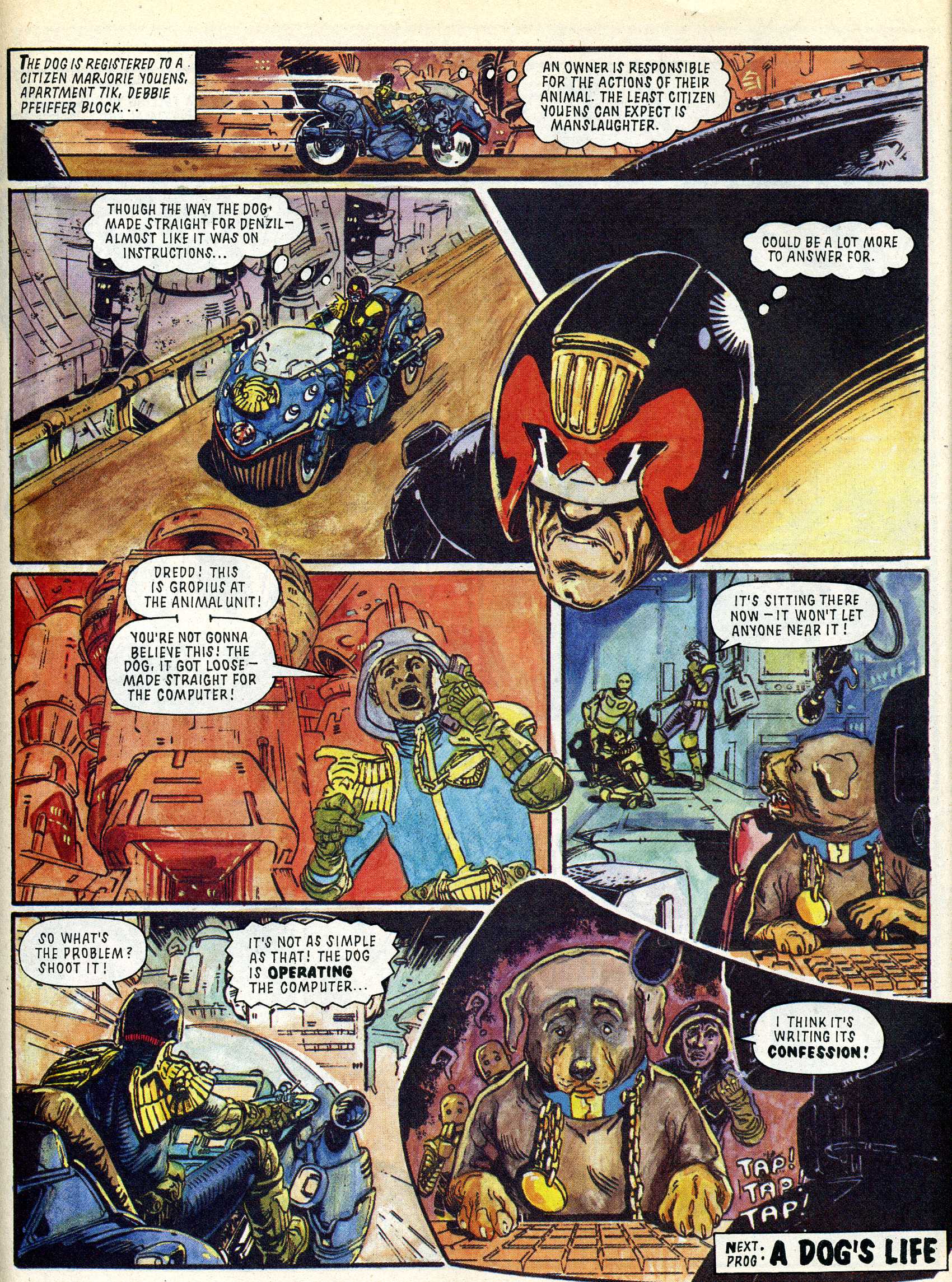 Read online Judge Dredd: The Complete Case Files comic -  Issue # TPB 13 (Part 2) - 102