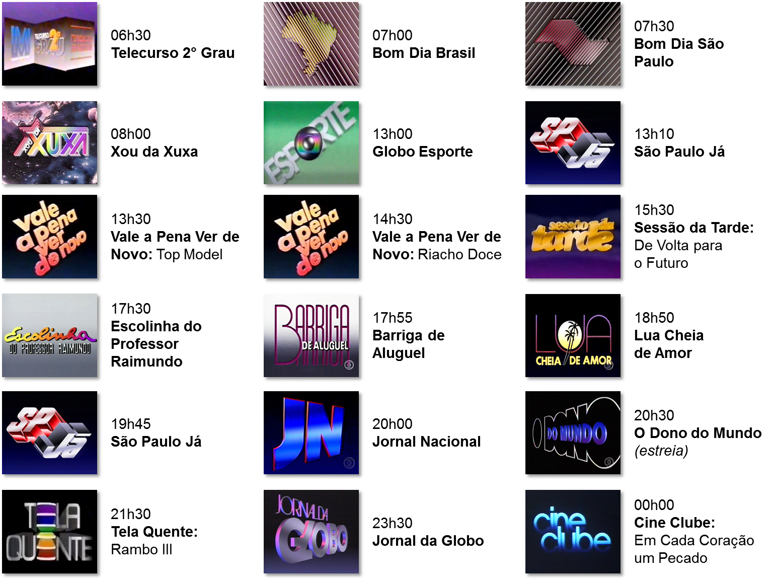 Vivo no Viva 1991 na Globo Vivo no Viva 1991 na Globo