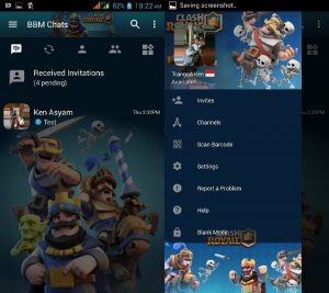 BBM MOD Tema Clash Royale v3.3.0.16 APK Versi Terbaru