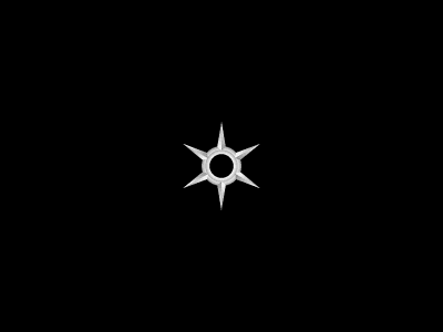 Gradient Hexagram Gaming Logo