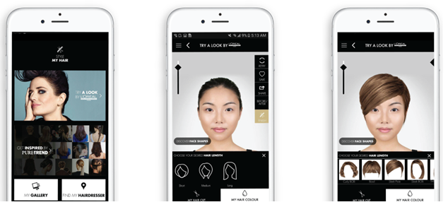 The Hair Laboratory With L Oreal Professionnel S Style My Hair App