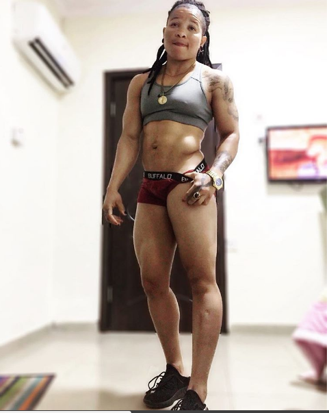 Chichi Igbo Flaunts S@xy Bod In Her Underwear ( PHOTOS) .
